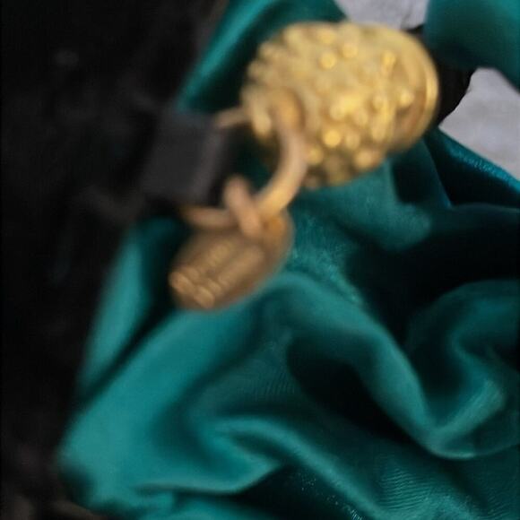 Handbag cocktail Deanna Hamro  $325.00 shoulder bad or clutch velvet black - Picture 4 of 4